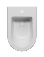 KUBE X bidet závěsný 36x55cm, bílá mat (9465109) (3)