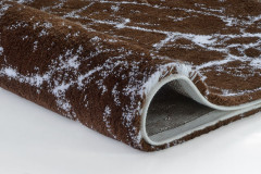 COMO koupelnová předložka obdélník 60x100cm, hnědá (4073301360) (10)