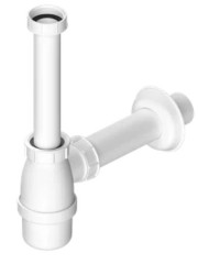 Umyvadlový sifon 5/4", DN40, bílá (151.109.0	)
