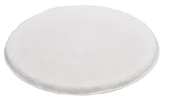 RELAX koupelnová předložka kruh pr.100 cm, polární bílá  (5405115521)