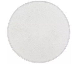 RELAX koupelnová předložka kruh pr.100 cm, polární bílá  (5405115521) (2)