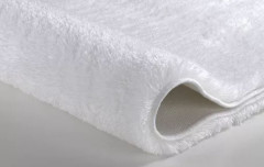 RELAX koupelnová předložka kruh pr.100 cm, polární bílá  (5405115521) (3)