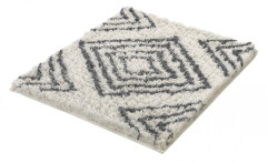 BOHO koupelnová předložka obdélník 55x65cm, natur (9157202539)