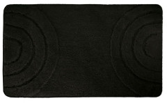 BOW koupelnová předložka obdélník 60x100cm, černá (9172926360)