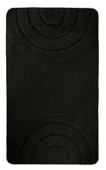 BOW koupelnová předložka obdélník 60x100cm, černá (9172926360) (2)