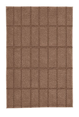 TILES koupelnová předložka obdélník 60x100cm, hnědá (9176342360) (2)