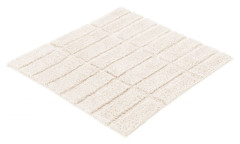 TILES koupelnová předložka čtverec 60x60cm, natur (9176202135)