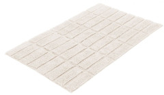 TILES koupelnová předložka obdélník 60x100cm, natur (9176202360)