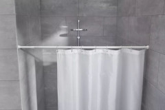 Teleskopická rozpěrná tyč 125-220 cm bílá (0362100000) (5)