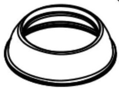 Hansgrohe krytka pod páku, chrom (97995000) (8)