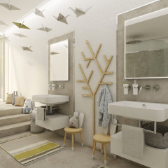 LED zrcadlo 500x700 se dvěma dotykovými senzory (ZP 13001VX)