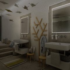 LED zrcadlo 500x700 se dvěma dotykovými senzory (ZP 13001VX)