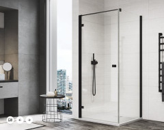 ANNEA boční stěna v 90°ANT1 + jednokřídlé dveře levé (AN1C)