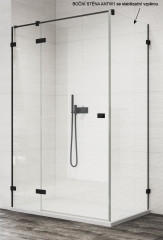 ANNEA boční stěna v 90° s L-kováním se stabilizační vzpěrou  ANTW1