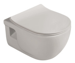 BRILLA WC sedátko, SLIM, Soft Close, latte mat (100787-114) (3)