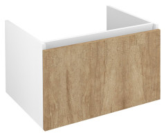 LOREA umyvadlová skříňka 70x44x51,2cm, 1x zásuvka, dub alabama/bílá mat (LE070-2231)