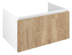 LOREA umyvadlová skříňka 80x44x51,2cm, 1x zásuvka, dub alabama/bílá mat (LE080-2231)