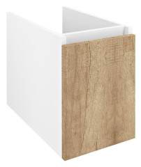 LOREA skříňka spodní dvířková 30x44x51,2cm, pravá/levá, dub alabama/bílá mat (LE030-2231)