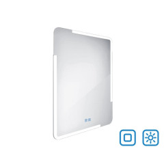 LED zrcadlo 600x800 se dvěma dotykovými senzory (ZP 15002VX)