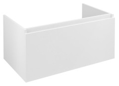 LOREA umyvadlová skříňka 90x44x51,2cm, 1x zásuvka, bílá mat (LE090-3131)