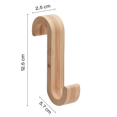 HIMALAYA háček na otopná tělesa, bambus (2026)