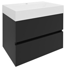 ODETTA umyvadlová skříňka 67x50x43,5cm, antracit matný (DT070-3434)