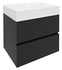 ODETTA umyvadlová skříňka 57x50x43,5cm, antracit matný (DT060-3434)