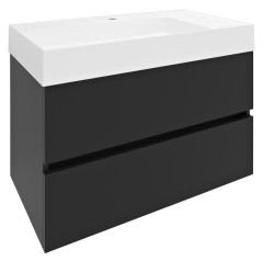 ODETTA umyvadlová skříňka 82x50x43,5cm, antracit matný (DT085-3434)