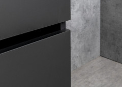 ODETTA umyvadlová skříňka 118x50x43,5cm, antracit matný (DT120-3434) (9)