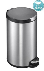 ARTISTIC odpadkový koš 12l, Soft Close, nerez mat (DR112) (1)