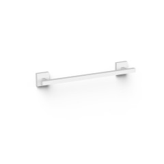 TRES Square držák ručníků 400mm, bílá mat (10723601BM)