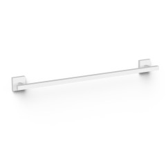 TRES Square držák ručníků 600mm, bílá mat (10723603BM)