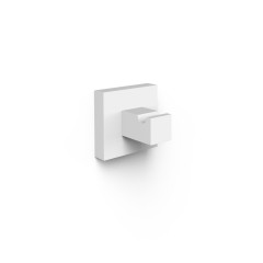 TRES Square háček, bílá mat (10723620BM)