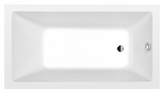 NOEMI obdélníková vana 150x80x39cm, bílá mat (71727.11)