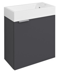 LATUS IV umyvadlová skříňka 49,5x50x25cm, antracit matný (LT410-3434)