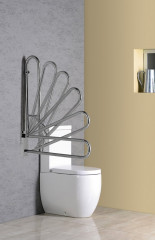 HANDICAP madlo sklopné 600mm, černá mat (XH516B) (4)