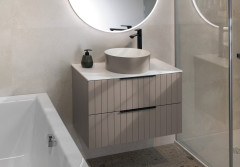 Deska Rockstone 81x1,2x46,5cm, bílá mat (CRR081-0101) (5)