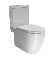 PURA WC kombi, spodní/zadní odpad, bílá ExtraGlaze (WCSET881711-PURA)