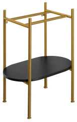 PUNO podstavec pod umyvadlo 400x820x360mm, zlato mat (SKA570-5)