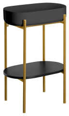 PUNO podstavec s umyvadlem 550x860x360mm, zlato mat (SKA570-5-01)