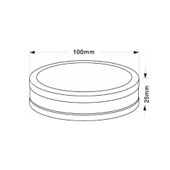 POSH mýdlenka na postavení, mramor, béžová (2234319)