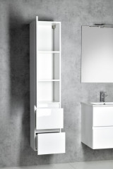 PANEDA skříňka vysoká 35x165x31cm, levá/pravá, bílá (PN165) (5)