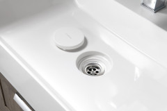 TWIG umyvadlo, litý mramor, 60x47cm, kryt výpusti, bez otvoru, bílá (TW060-0) (3)