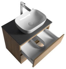 ALTAIR skříňka s deskou 68 cm, dub emporio/antracit břidlice (AI370-02) (2)