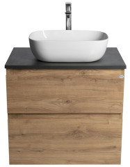 ALTAIR skříňka s deskou 68 cm, dub emporio/antracit břidlice (AI370-02) (3)