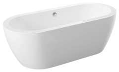 SAMIRA volně stojící vana 173x78x59cm, bílá (68648)