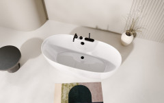 RANA volně stojící vana 170x80x58cm, bílá (68638) (4)