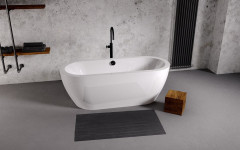 SAMIRA volně stojící vana 173x78x59cm, bílá (68648) (3)