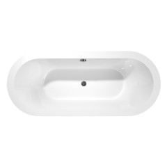 SAMIRA volně stojící vana 173x78x59cm, bílá (68648) (8)