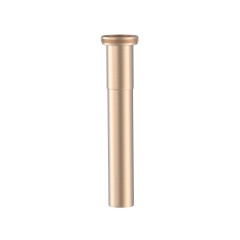 TRES prodlužovací nástavec pr.32mm, délka 200mm pro umyvadlový sifon , matné růžové zlato 24K (913463320OPM) (3)